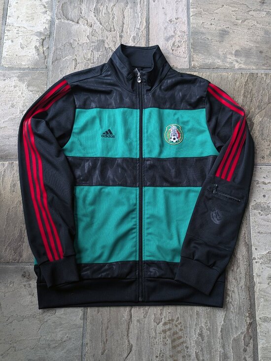 adidas Other - Adidas 2010 Mexico National Team Track Jacket Zip-Sweater (LARGE)